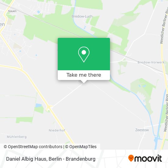 Daniel Albig Haus map