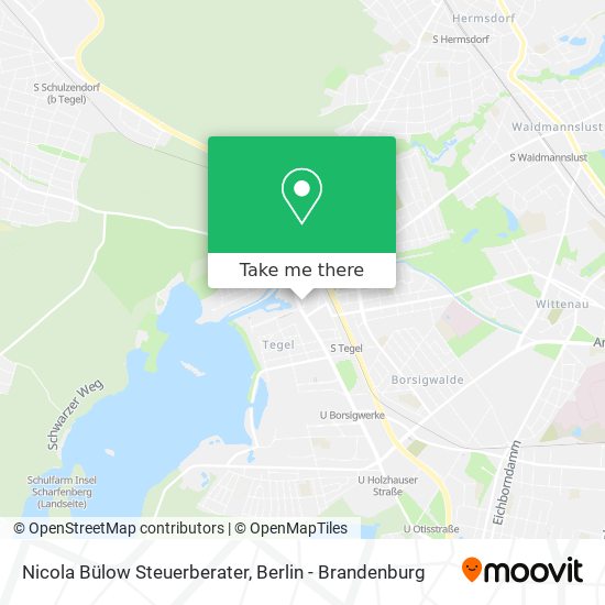 Nicola Bülow Steuerberater map