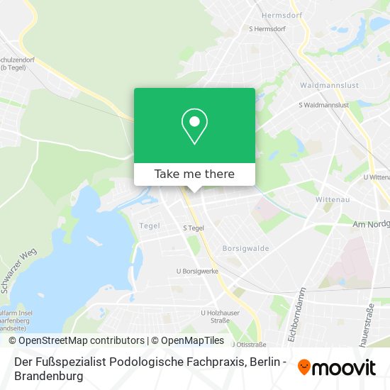 Der Fußspezialist Podologische Fachpraxis map