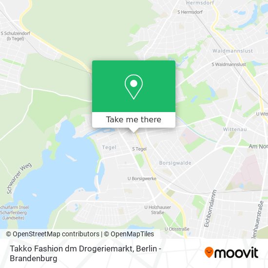Карта Takko Fashion dm Drogeriemarkt