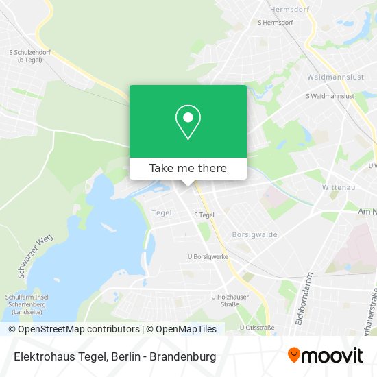 Elektrohaus Tegel map