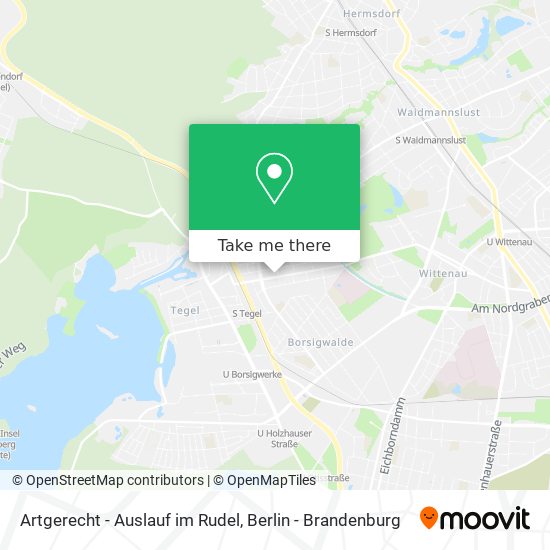 Artgerecht - Auslauf im Rudel map