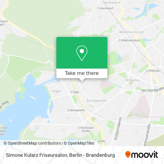 Simone Kularz Friseursalon map