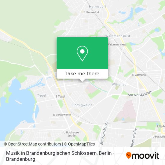Карта Musik in Brandenburgischen Schlössern