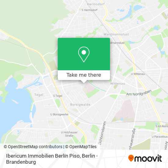 Карта Ibericum Immobilien Berlín Piso