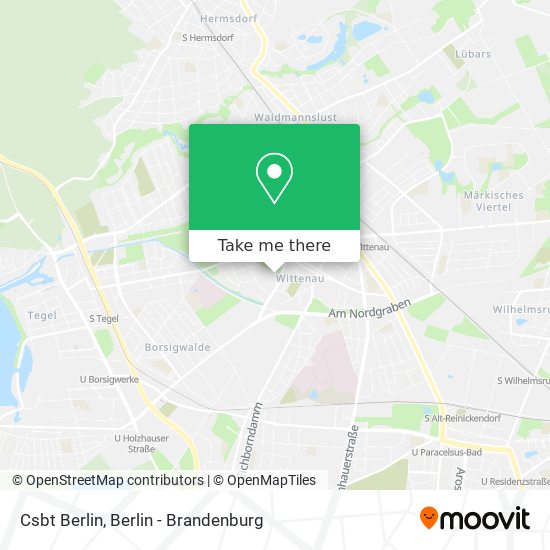 Карта Csbt Berlin