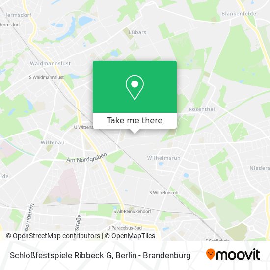 Schloßfestspiele Ribbeck G map