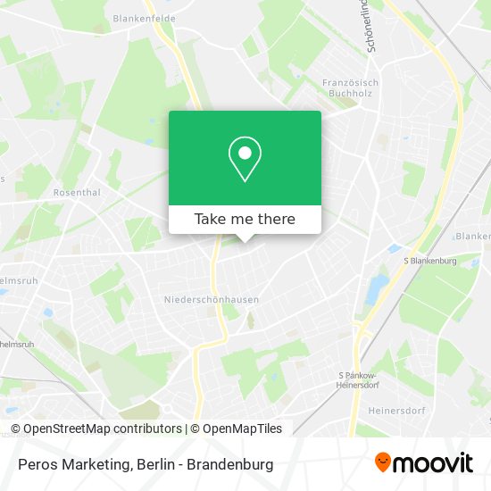 Peros Marketing map