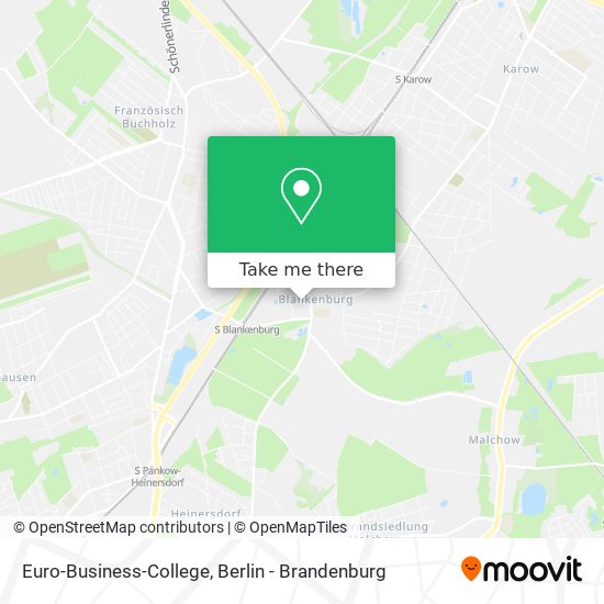 Euro-Business-College map