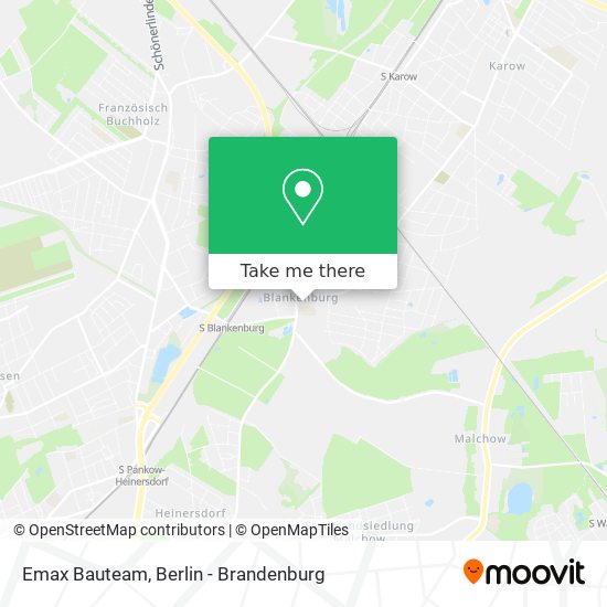 Emax Bauteam map
