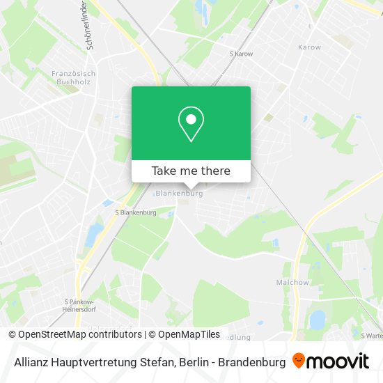 Allianz Hauptvertretung Stefan map