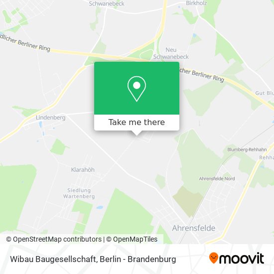 Wibau Baugesellschaft map