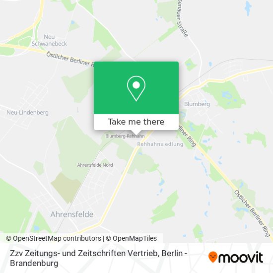 Zzv Zeitungs- und Zeitschriften Vertrieb map