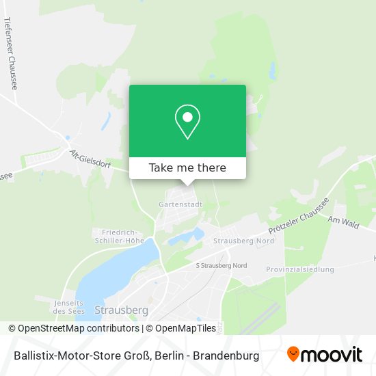 Ballistix-Motor-Store Groß map