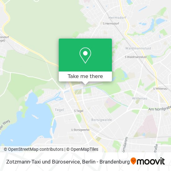 Zotzmann-Taxi und Büroservice map