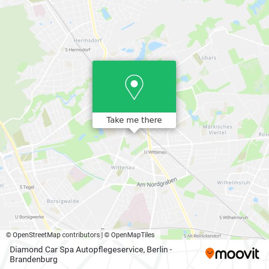 Карта Diamond Car Spa Autopflegeservice