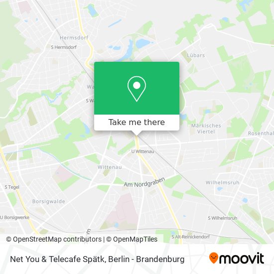 Net You & Telecafe Spätk map