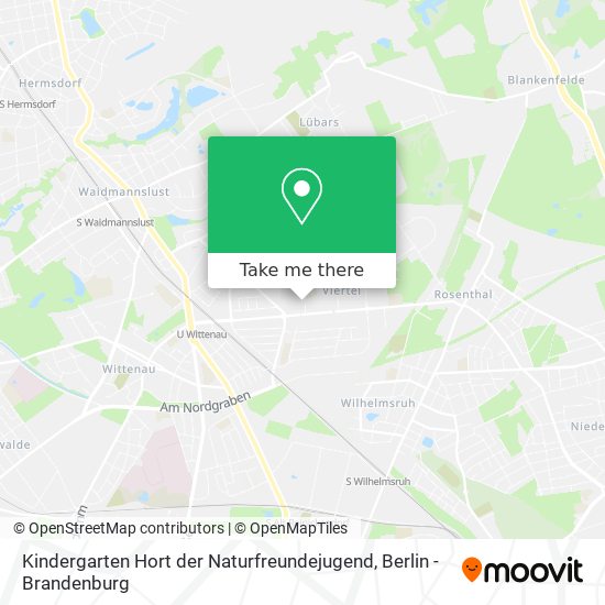 Kindergarten Hort der Naturfreundejugend map