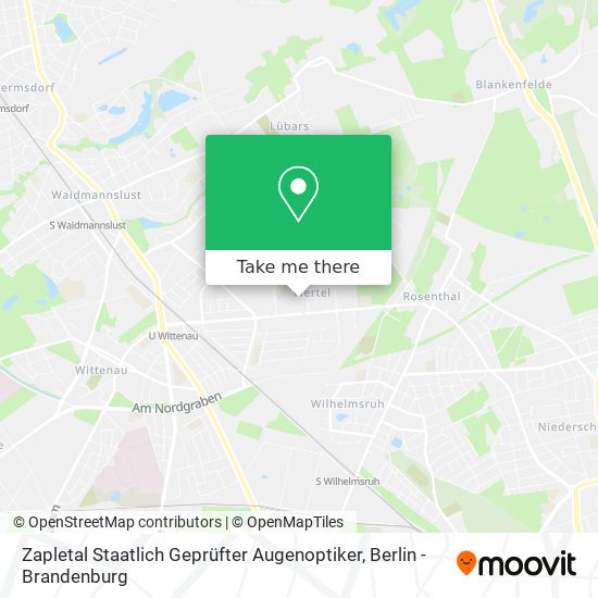 Zapletal Staatlich Geprüfter Augenoptiker map