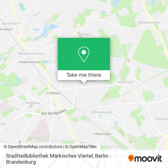 Stadtteilbibliothek Märkisches Viertel map