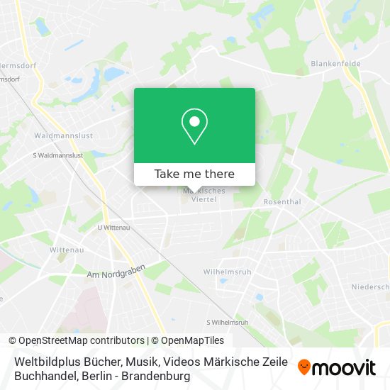 Weltbildplus Bücher, Musik, Videos Märkische Zeile Buchhandel map