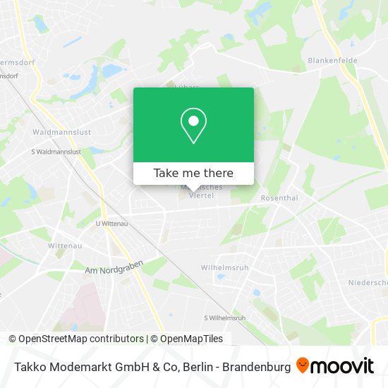 Takko Modemarkt GmbH & Co map