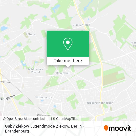 Карта Gaby Ziekow Jugendmode Ziekow