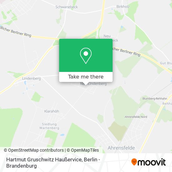 Hartmut Gruschwitz Haußervice map