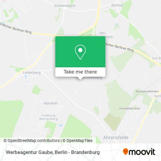 Werbeagentur Gaube map