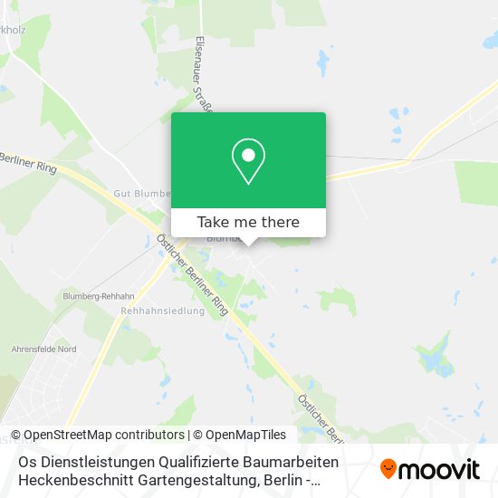 Карта Os Dienstleistungen Qualifizierte Baumarbeiten Heckenbeschnitt Gartengestaltung