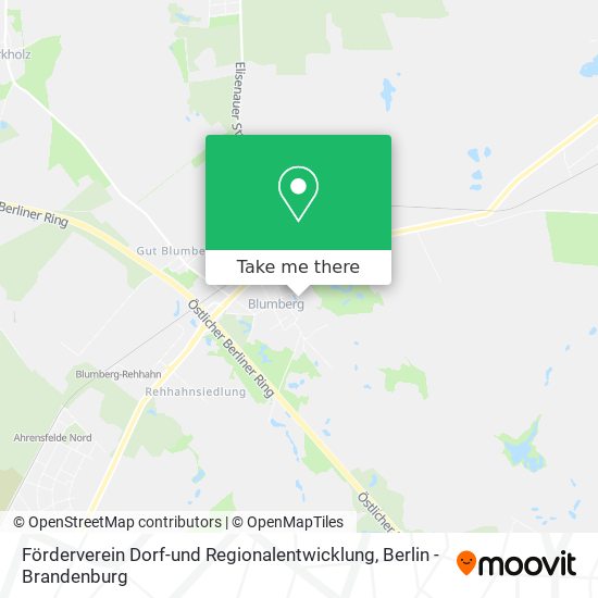 Förderverein Dorf-und Regionalentwicklung map