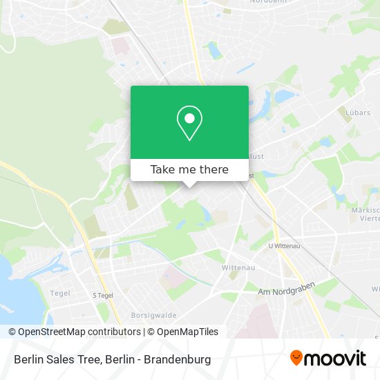 Карта Berlin Sales Tree