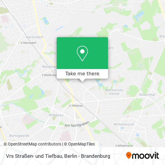 Vrs Straßen- und Tiefbau map