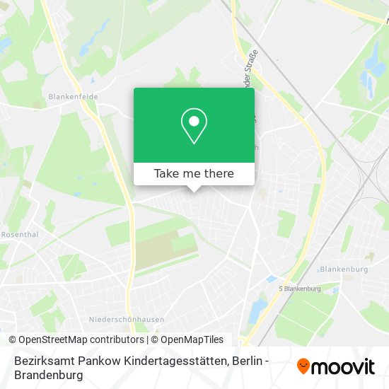 Bezirksamt Pankow Kindertagesstätten map