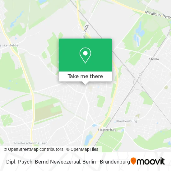 Карта Dipl.-Psych. Bernd Neweczersal