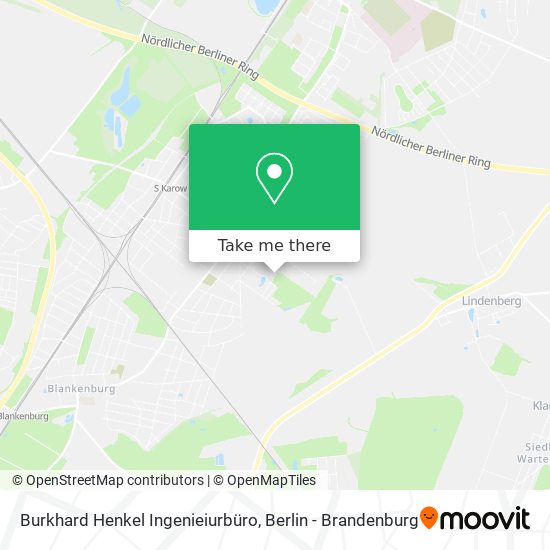 Burkhard Henkel Ingenieiurbüro map