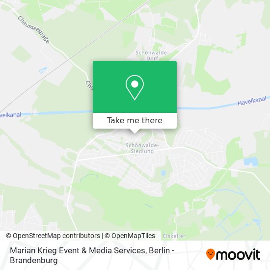 Marian Krieg Event & Media Services map