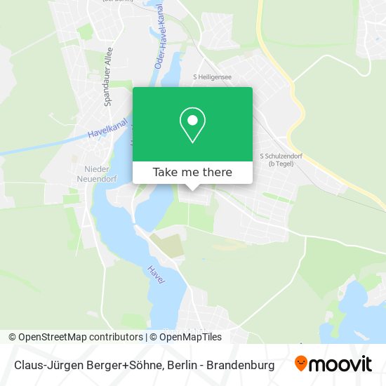 Карта Claus-Jürgen Berger+Söhne