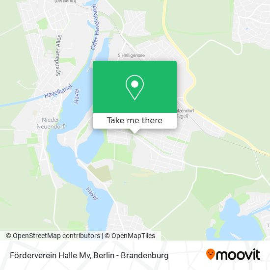 Förderverein Halle Mv map