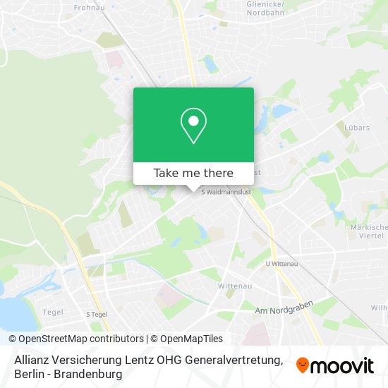 Allianz Versicherung Lentz OHG Generalvertretung map