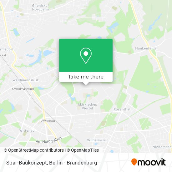 Spar-Baukonzept map