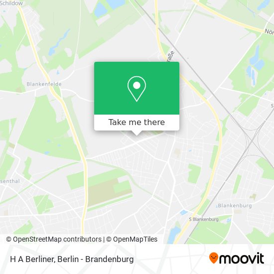 Карта H A Berliner