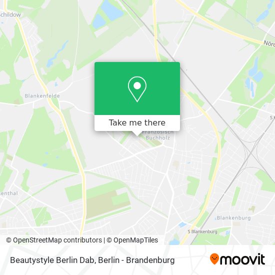 Beautystyle Berlin Dab map