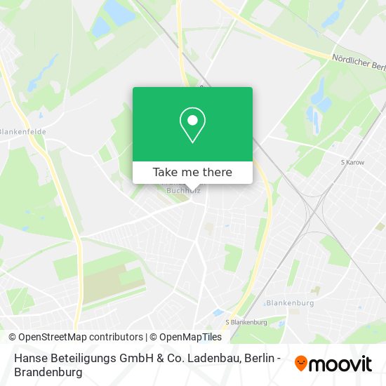 Карта Hanse Beteiligungs GmbH & Co. Ladenbau