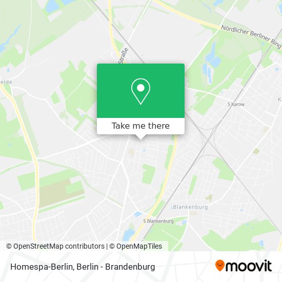 Homespa-Berlin map
