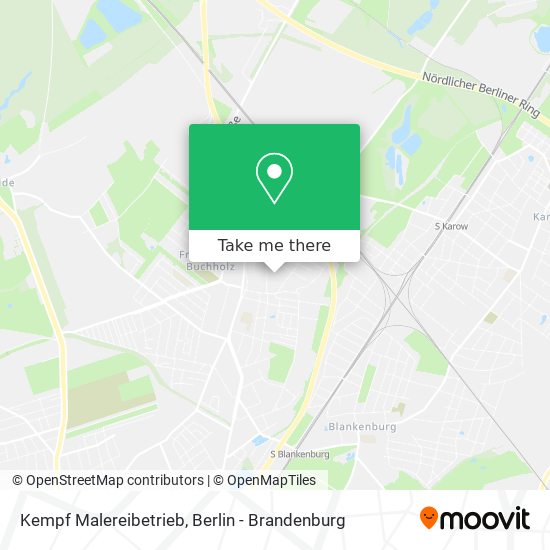 Kempf Malereibetrieb map