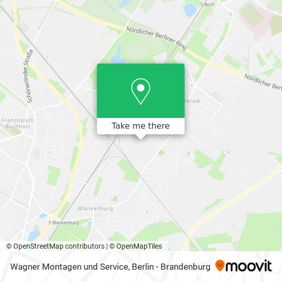 Wagner Montagen und Service map