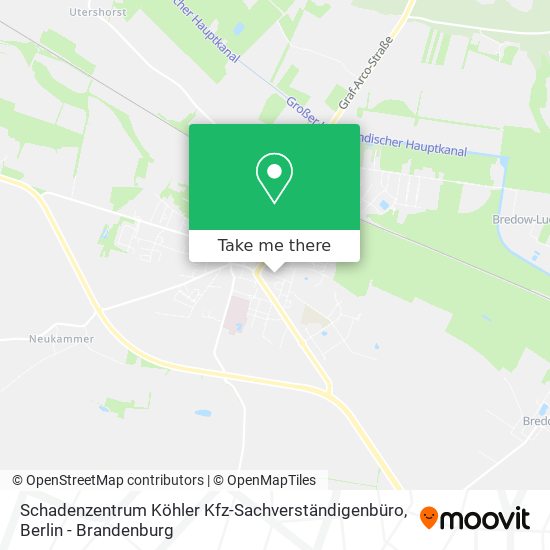 Schadenzentrum Köhler Kfz-Sachverständigenbüro map