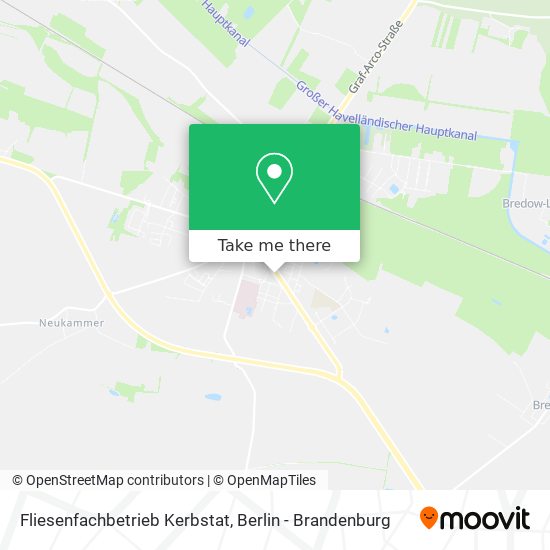 Fliesenfachbetrieb Kerbstat map