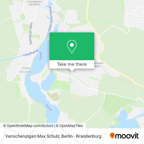 Versicherungen Max Schulz map